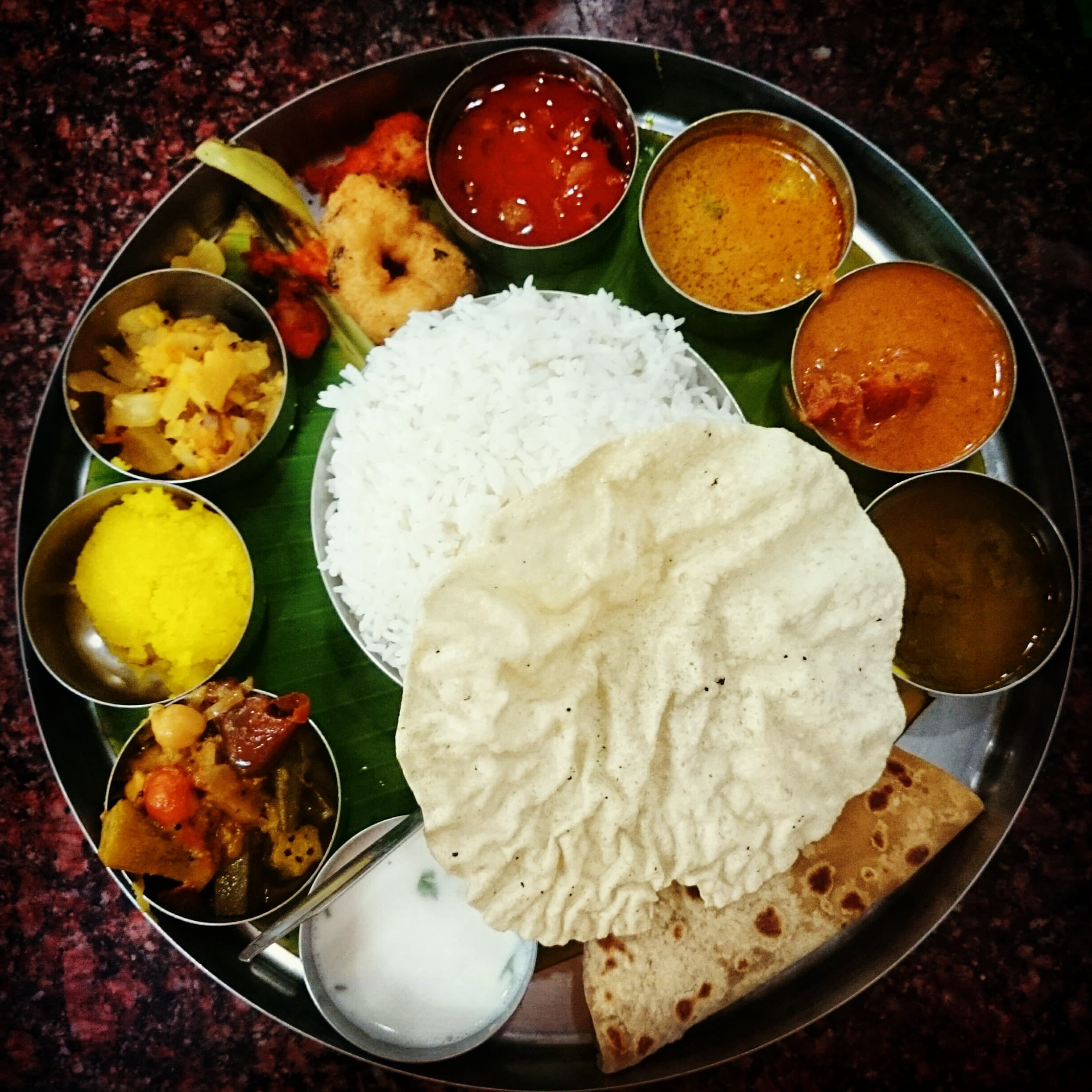 Non Veg Thali Special (South India)