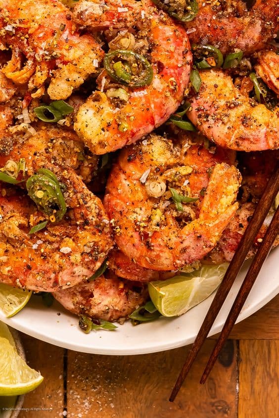 Shrimp Pepper Fry