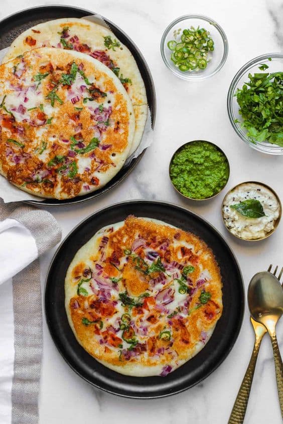 Onion Chilli Dosa