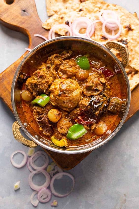 Kadai Chicken Curry