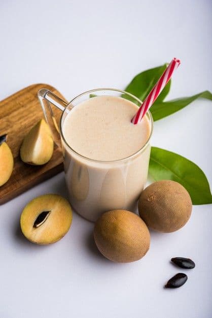 Chikoo Milkshake