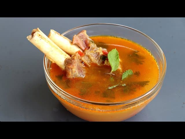 Mutton Curry Soup
