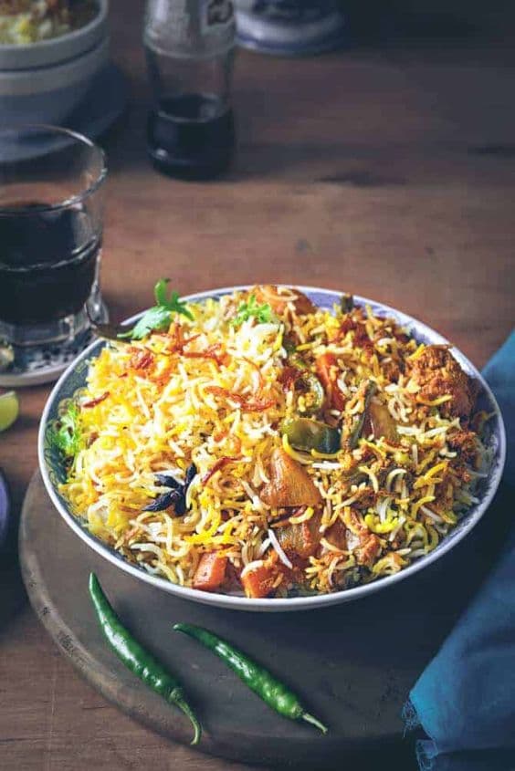 Hyderabadi Veg Biryani
