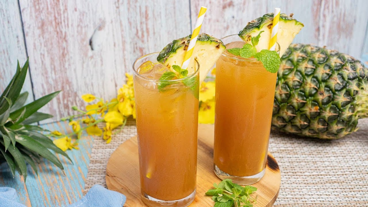 Passion Fruit Iced Tea