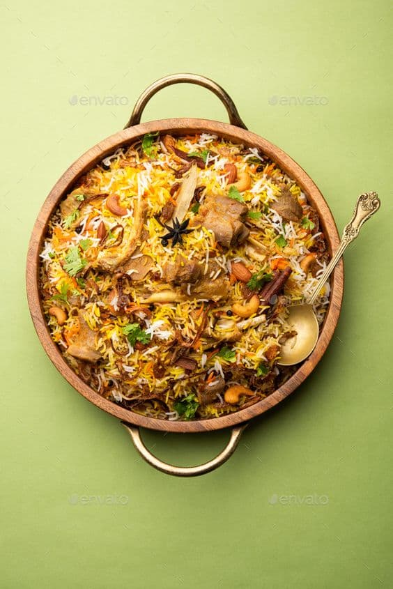 Gongura Mutton Biryani (Goat)